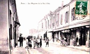 1511- Arzew - Les Magasins de la rue d'Isly